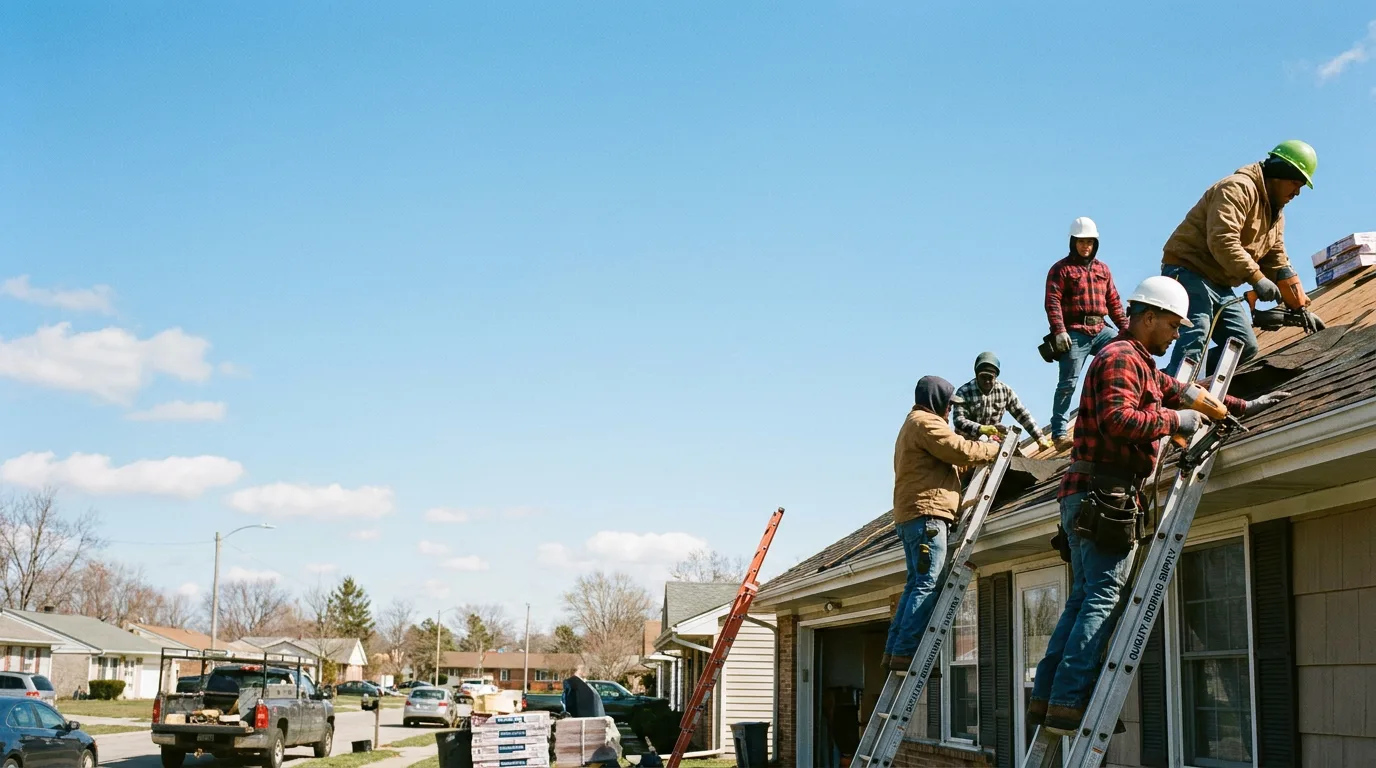 Roofing in Penfield, IL near me
